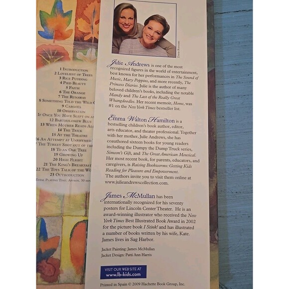 Autographed Book Julie Andrews' Collection of Poems, Songs & Lullabies HC Signed - Picture 6 of 14